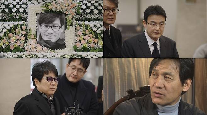 SBS 추모 특집 다큐멘터리 ‘늘 그 자리에 있던 사람, 배우 안성기’ 한 장면. SBS 제공