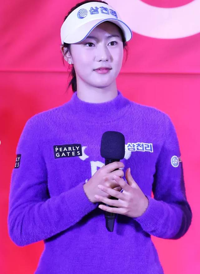 골프선수 송지아 골프존 조이마루 인스타그램 캡처