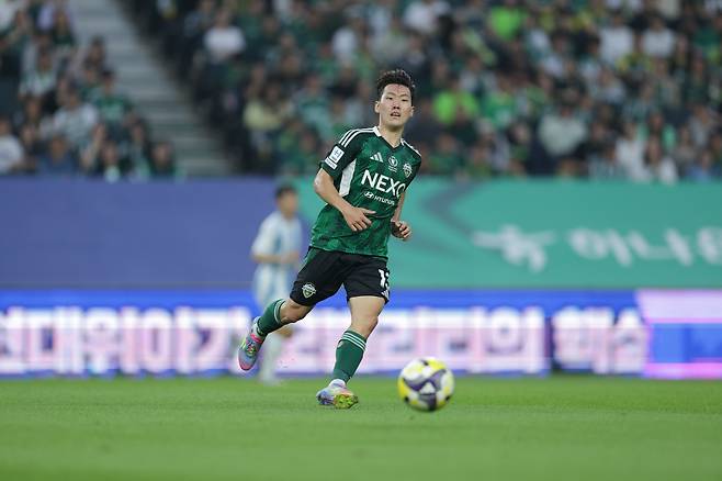 전북 현대 강상윤. 프로축구연맹 제공