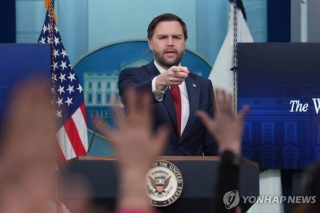 밴스 미국 부통령 [AP 연합뉴스]