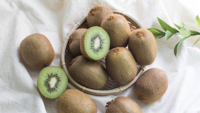 키위에는 비타민 C가 풍부해 비타민 E의 항산화 작용을 돕는다 | 출처: 클립아트코리아