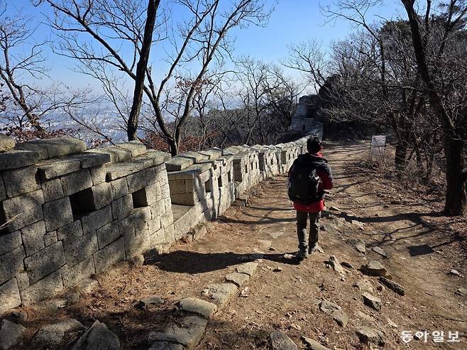 용암문 가는 길