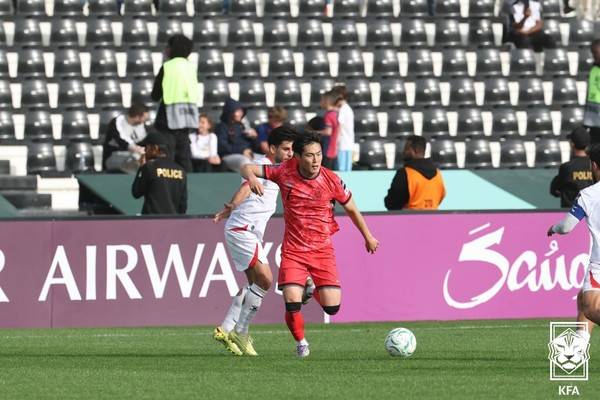 강성진(U23 대표팀). 대한축구협회 제공