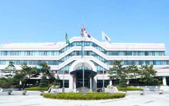 아산시청 전경. 중앙포토