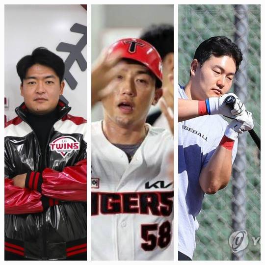 사진=(왼쪽부터) 심창민, 서건창, 최지만