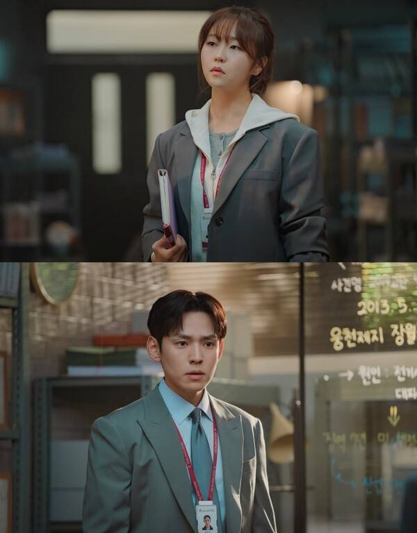 서혜원(위)과 강형석. 사진제공=tvN