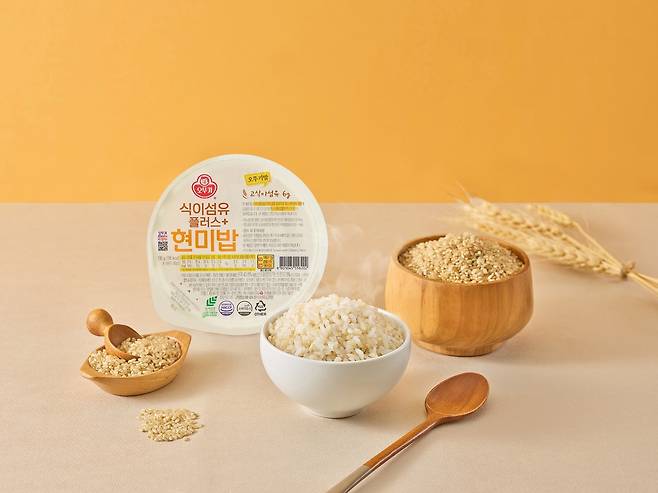 오뚜기 식이섬유 플러스 현미밥(오뚜기 제공)