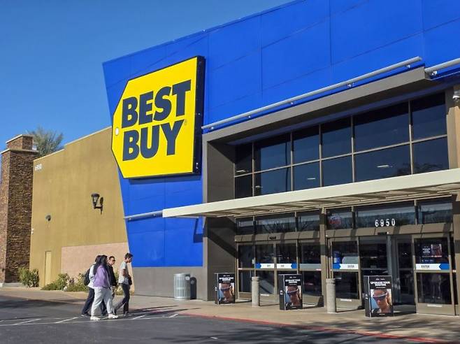 미국 라스베이거스 베스트바이 매장 사진. 공동취재단.
