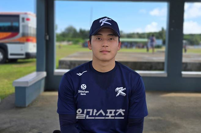 11일 사이판 올레아이 스포츠 콤플렉스에서 만난 박영현. 사이판=윤승재 기자