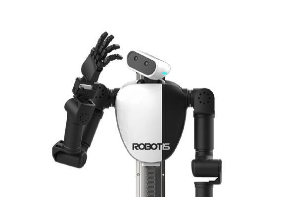 로보티즈의 양팔형 휴머노이드 'AI 워커' [사진=로보티즈]