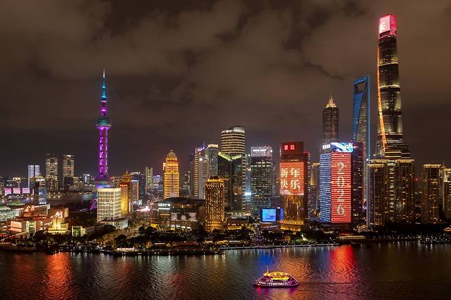 중국 상하이. 사진=신화통신(연합뉴스)