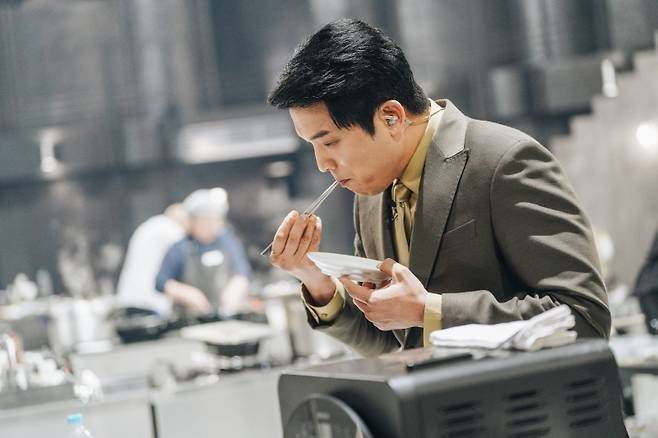 Anh Sung-jae on "Culinary Class Wars" (Netflix)
