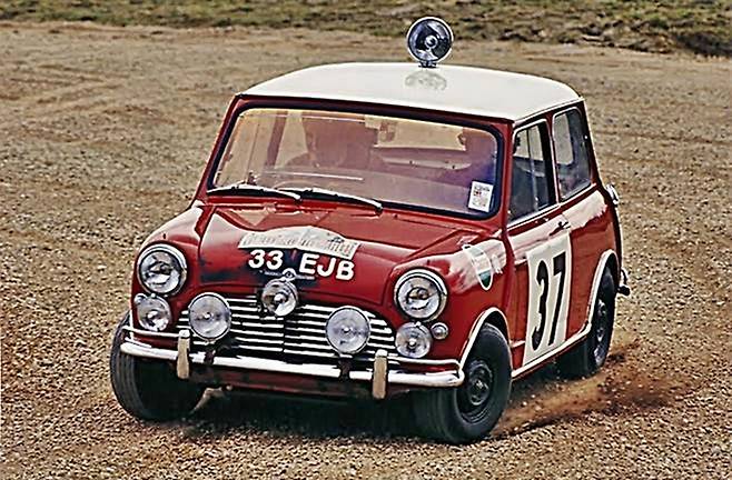 1964년 몬테카를로랠리에서 우승한 미니 [사진출처=미니]