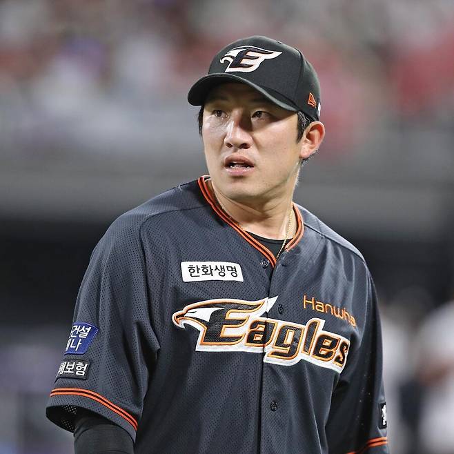 ▲한화 시절 장시환. ⓒ한화 이글스