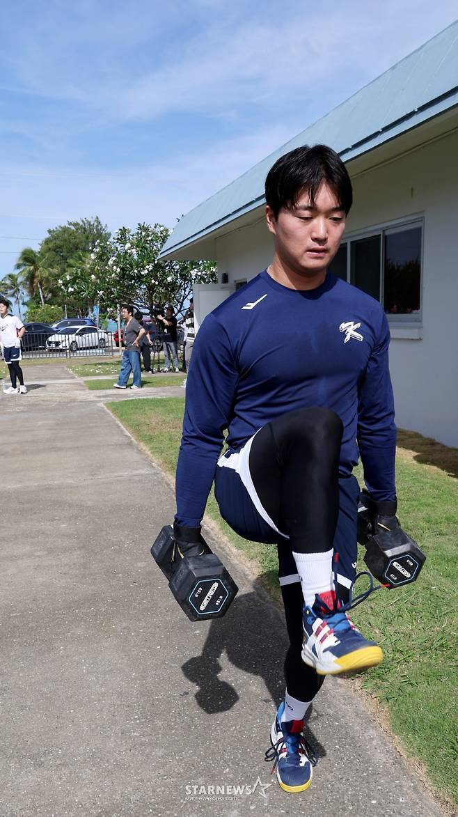 [한번에쓱]야구대표팀 사이판전지훈련 첫날, KBO 대표선수들 다 모으니 이번에는 일낼것 같은 분위기