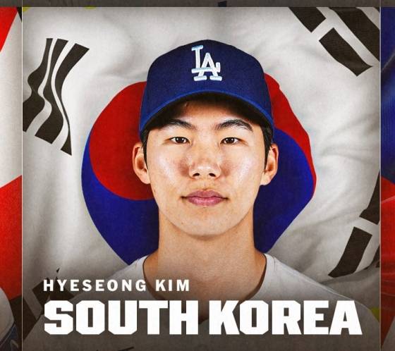 LA 다저스 김혜성. /사진=MLB.com 공삭 SNS