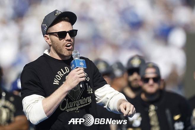 LA 다저스 내야수 프레디 프리먼. /AFPBBNews=뉴스1