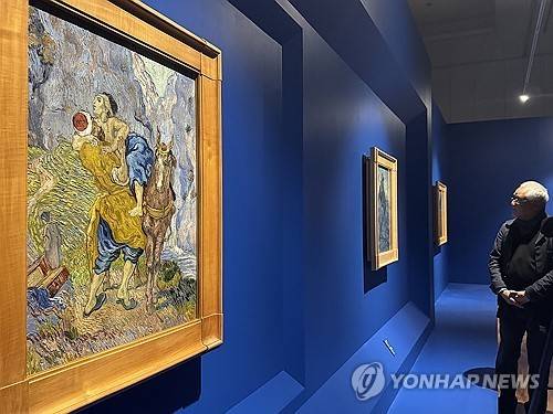 지난해&nbsp;대전시립미술관에서 열린 '불멸의 화가 반 고흐' 특별전