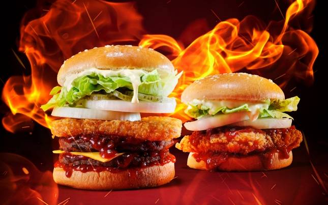 노브랜드 버거의 '고스트페퍼' 버거. / 사진=신세계푸드