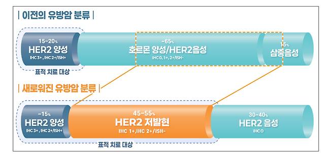 새로워진 유방암 분류 체계./사진=다이이찌산쿄