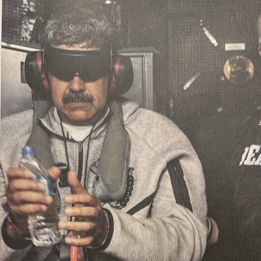 미군에 체포된 니콜라스 마두로 베네수엘라 대통령. 뉴시스