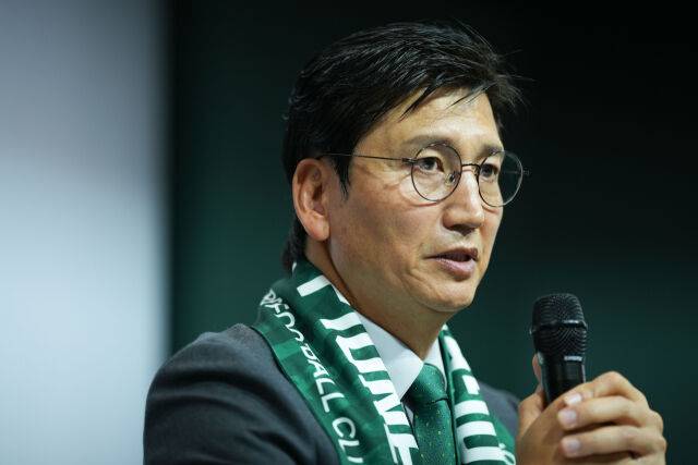 정정용 전북 현대 신임 감독./전북 현대