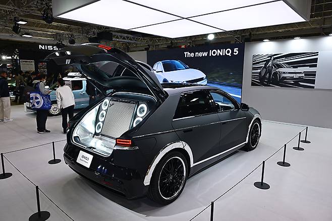 현대차와 미야비의 협업으로 탄생한 아이오닉 5 콘셉트. 사진: 김학수 기자