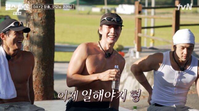 박해진은 공복 러닝으로 10km를 가볍게 완주했다. 규칙적인 중강도 러닝은 다이어트에 효과적이다. 사진=tvN '헬스파머'