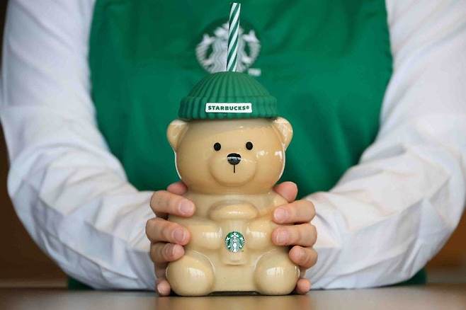 베어리스타 글라스 콜드컵.(스타벅스 코리아 제공)