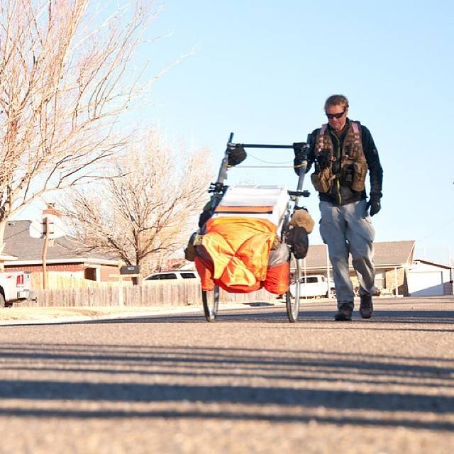 2014년 미국 텍사스주에 방문한 칼 부쉬비의 사진 (출처=칼 부쉬비 인스타그램 계정)