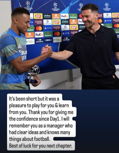 사진=킬리안 음바페 SNS 캡처