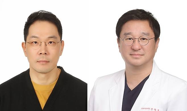 경북대 배재성 교수(왼쪽)와 김창호 교수