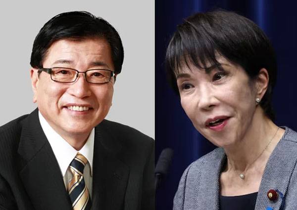 일본 다카이치 사나에 총리의 남편 야마모토 다쿠 전 중의원이 뇌경색 재활 치료에 전념하면서 이번 한일 정상회담에 모습을 드러내지 않았다./야마모토 다쿠 페이스북, AP연합뉴스