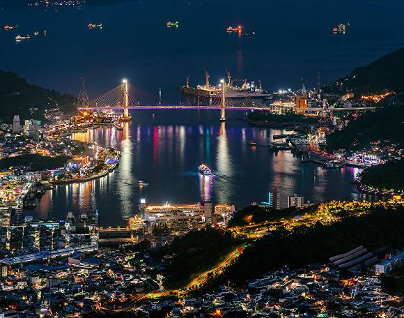 전남 여수시 야경 이미지. [사진=여수시]