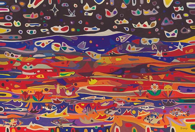 "Wind and Water at Mt. Mudeung" by O Syng-yoon (ACC)
