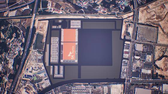 A rendering of SK hynix's new packaging facility in Cheongju, North Chungcheong [SK HYNIX]