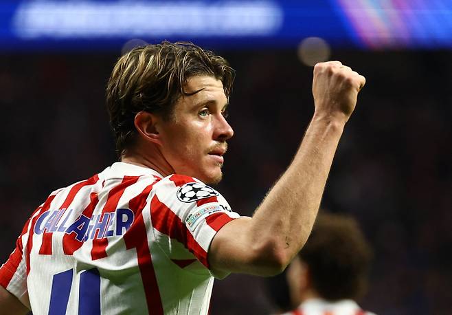 코너 갤러거가 잉글랜드 프리미어리그 토트넘 홋스퍼로 이적을 앞두고 있다. 사진은 아틀레티코 마드리드에서 활약 중인 갤러거. /사진=로이터