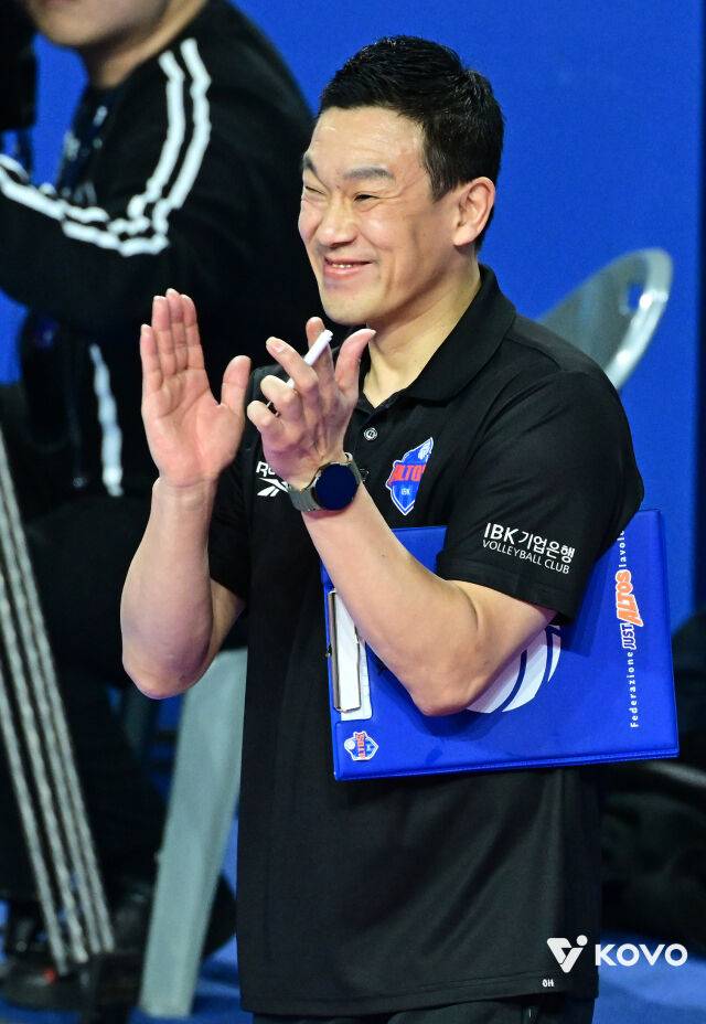 여오현 감독대행./KOVO