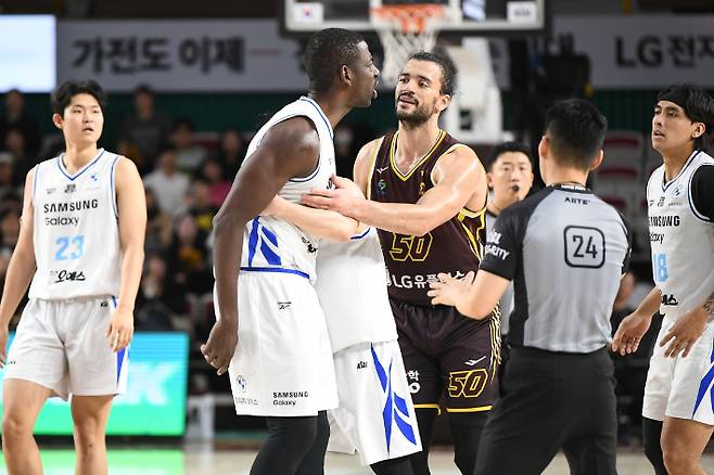 삼성 니콜슨. KBL 제공