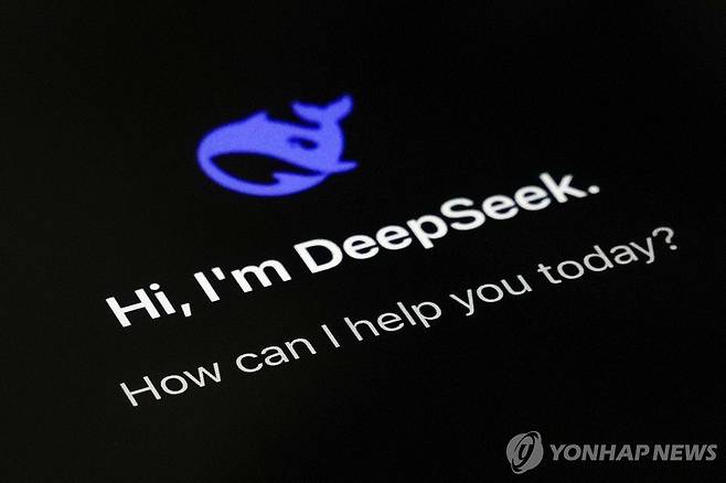 딥시크 [AP 연합뉴스 자료사진. 재판매 및 DB 금지]