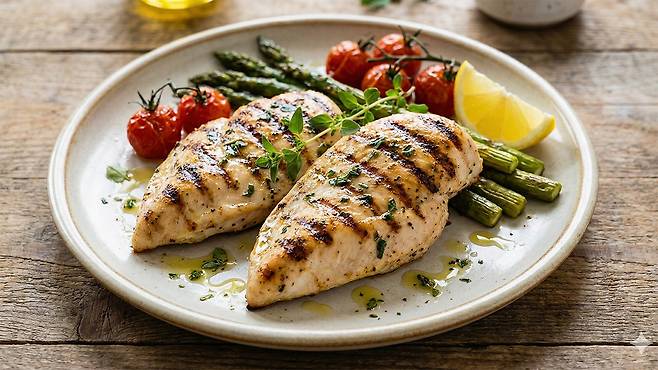 그릭 요거트에는 단백질, 프로바이오틱스, 칼슘, 비타민B가 함유돼 있다｜출처: Gemini 생성