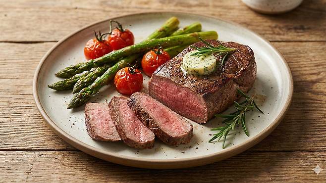 조리된 소고기 100g에는 약 26g의 단백질이 함유돼 있다｜출처: Gemini 생성