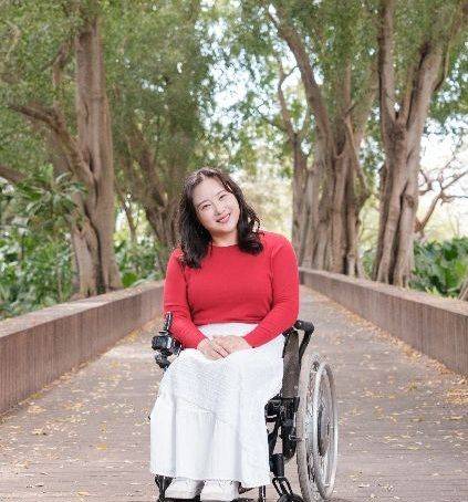 장애인 인권운동가 홍서윤씨.  [사진= 본인 제공]