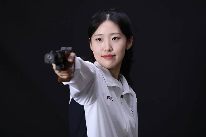 파리올림픽 여자 25m 권총 금메달리스트 양지인. 사진 대한사격연맹
