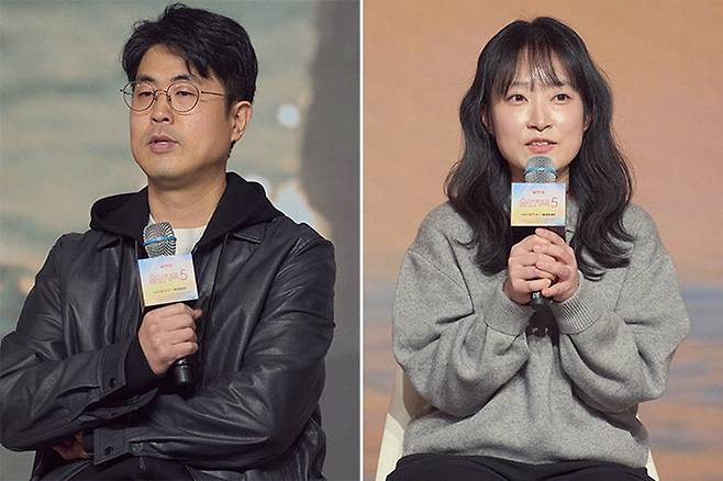 좌측부터 김재원 PD, 박수지 PD. 넷플릭스 제공