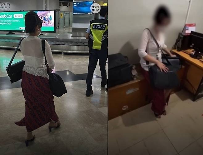 인도네시아에서 한 여성이 항공사 승무원 제복을 입고 위장 신분증을 소지한 채 실제 여객기에 탑승했다가 당국에 체포됐다. 아시아원 SNS 캡처