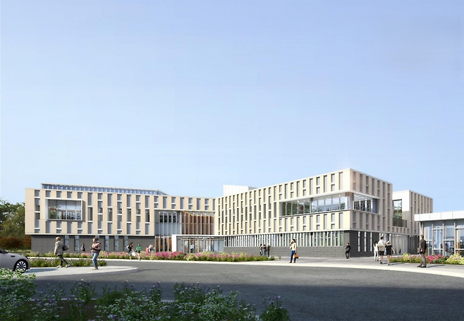 올해 말 준공 예정인 산림바이오센터 조감도 ⓒ 강원도청 제공