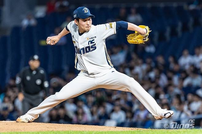 NC 이재학은 2025시즌 팔꿈치 부상으로 단 한 경기도 나서지 못했다. 그는 재활기간 투구 메커니즘의 변화를 주며 반등을 꿈꾸고 있다. 사진제공｜NC 다이노스