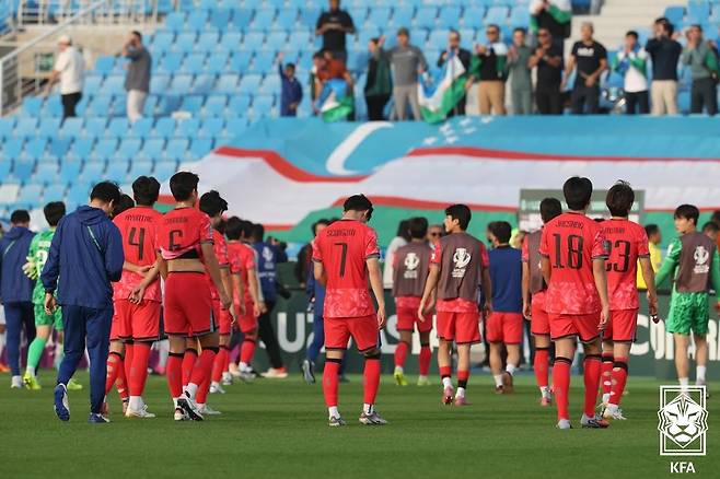 한국, U-23 아시안컵서 우즈벡에 ‘졸전’ 끝 0-2 완패…이란 잡는 ‘이변’ 일으킨 레바논 덕분에 운좋게 ‘강제 8강행’