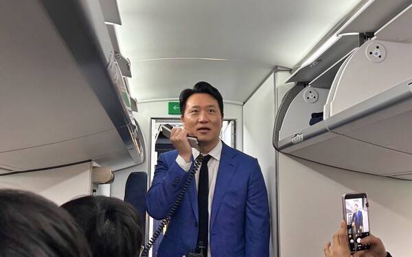 최용덕 섬에어 대표이사[사진=김태준 기자]